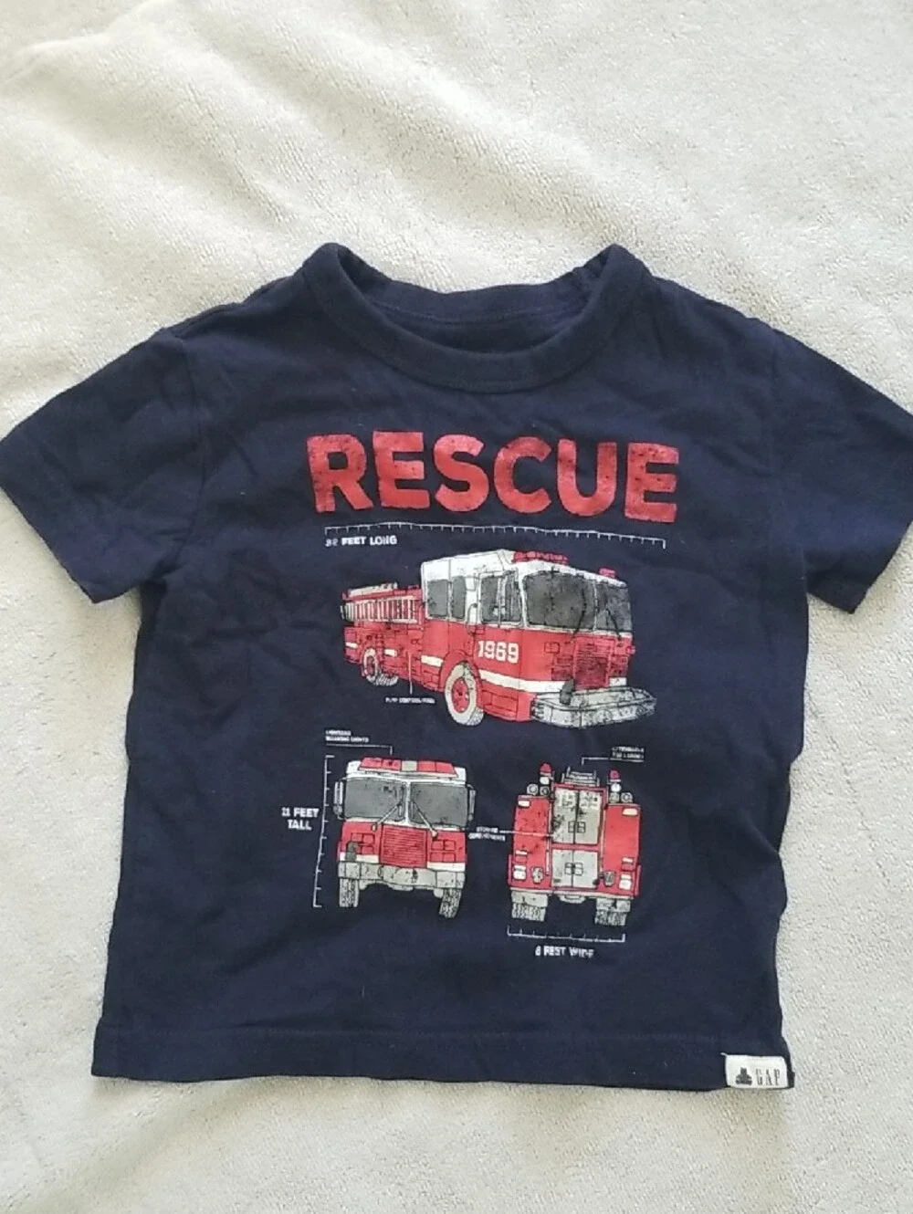 GAP Navy Rescue Tee & Shorts Set