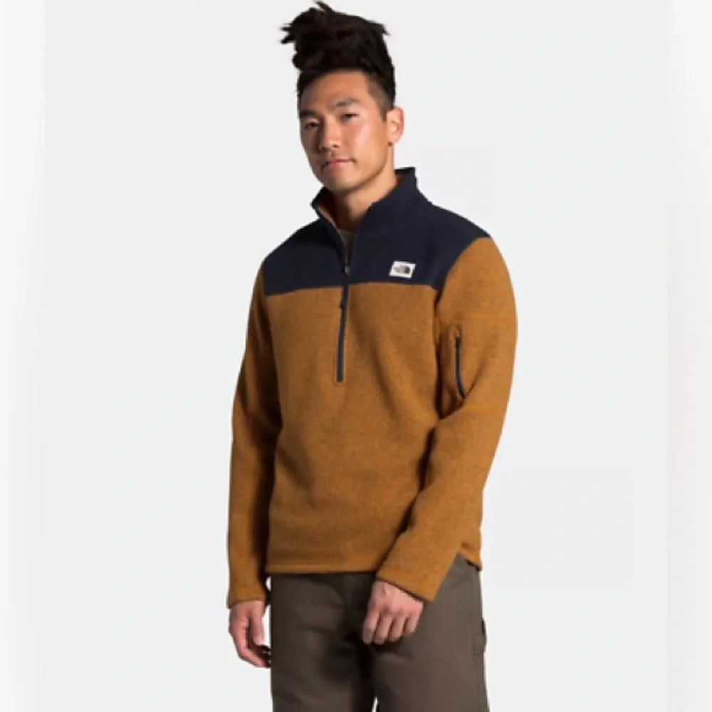 The North Face Men's Gordon Lyons 1/4 Zip Fleece Pullover Size M