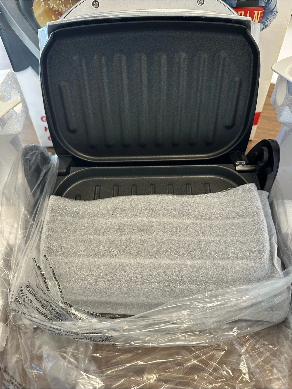 George Foreman cook healthier