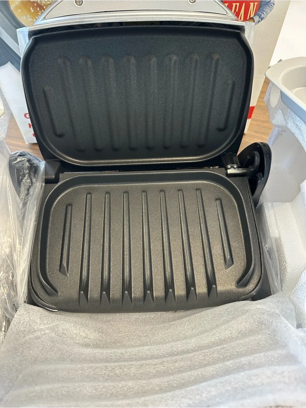 George Foreman cook healthier
