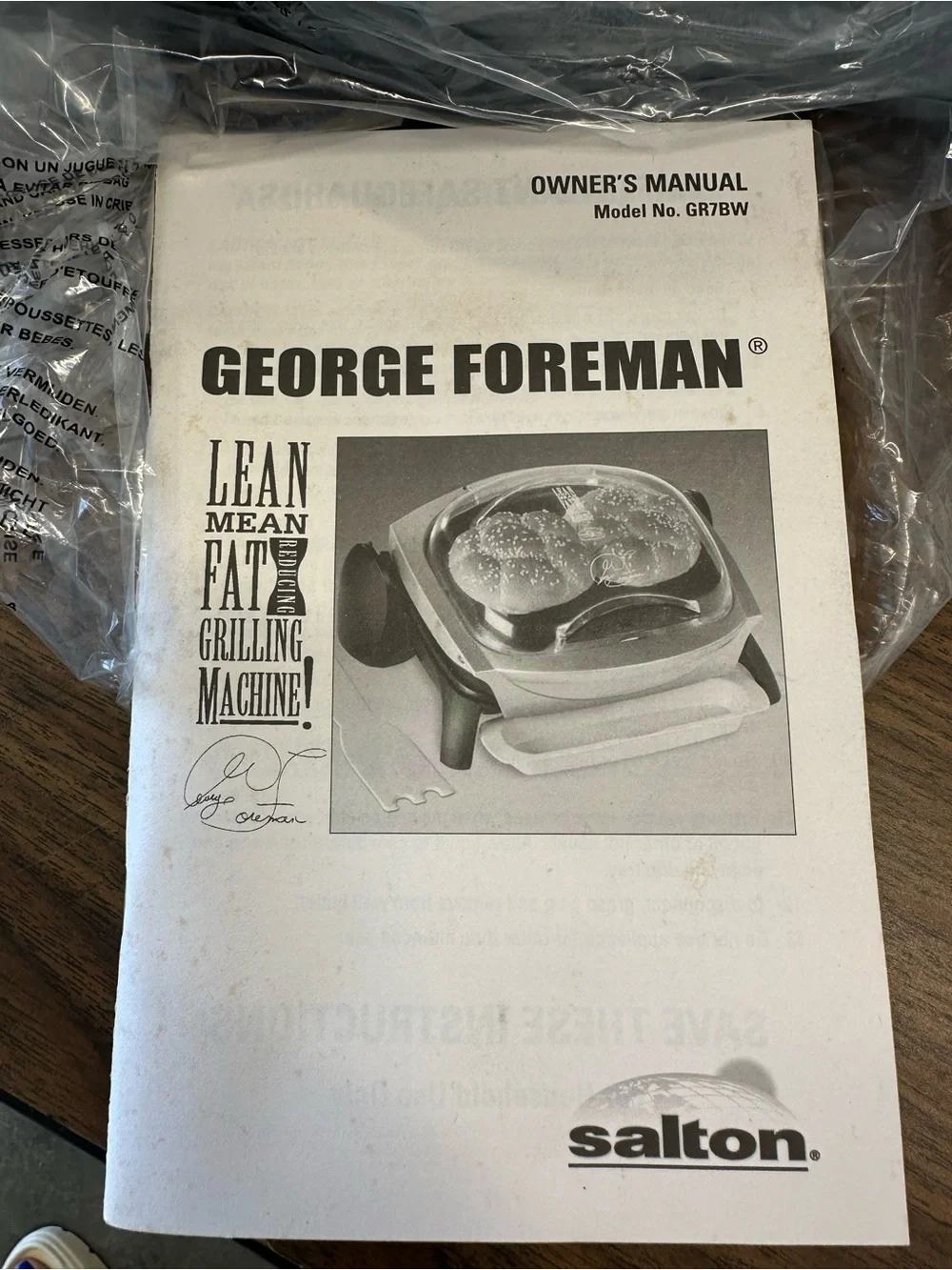 George Foreman cook healthier