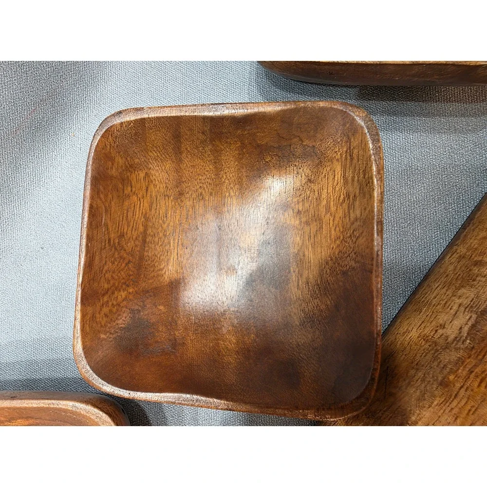 Vintage rustic square smooth
