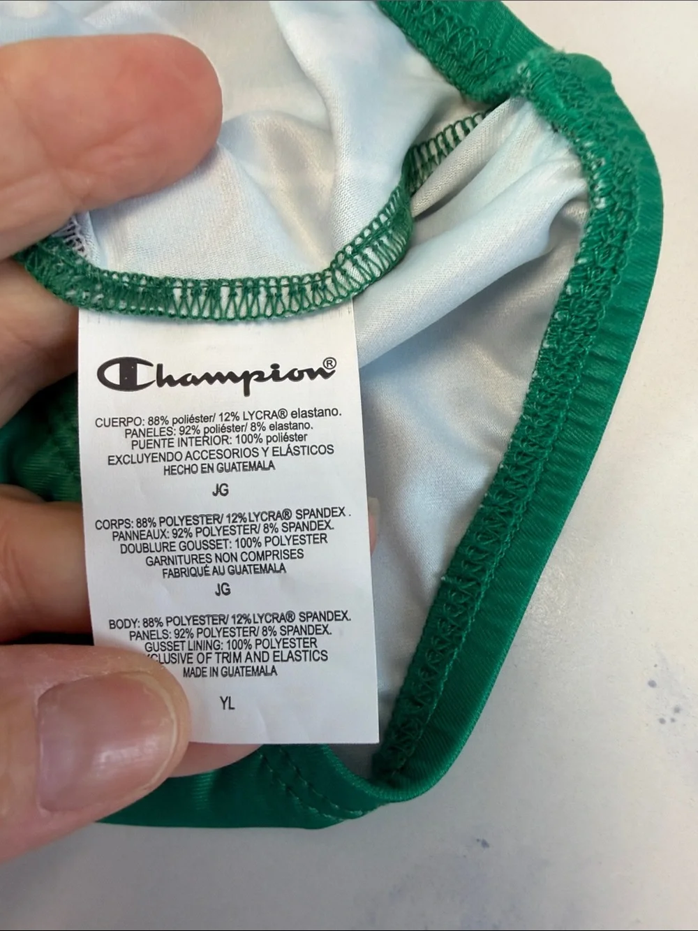 NWT‎ Buford Wolves Champion Green Girls' One-Piece gymnastics with Gold Accents