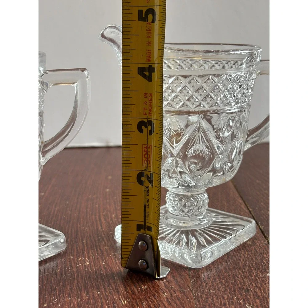 Imperial Glass intricate pair diamond