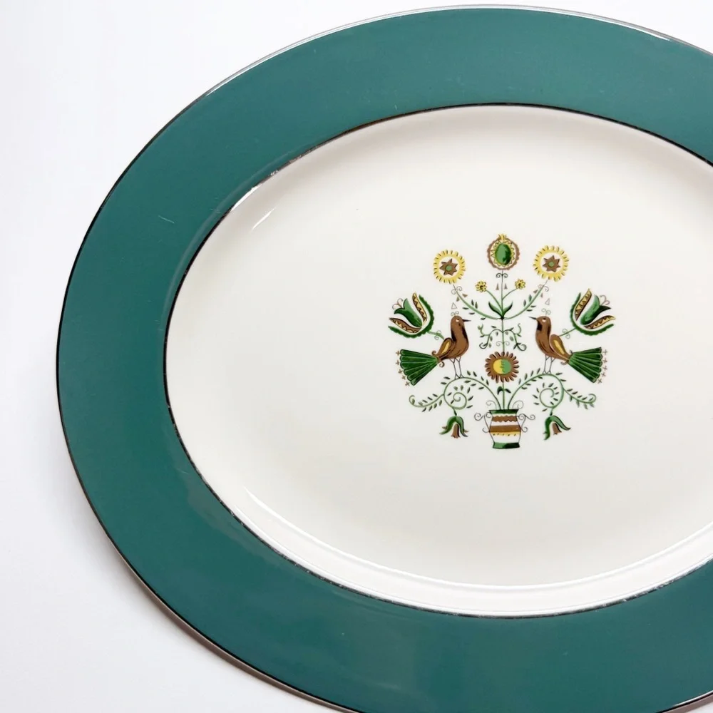 Homer Laughlin florals modern