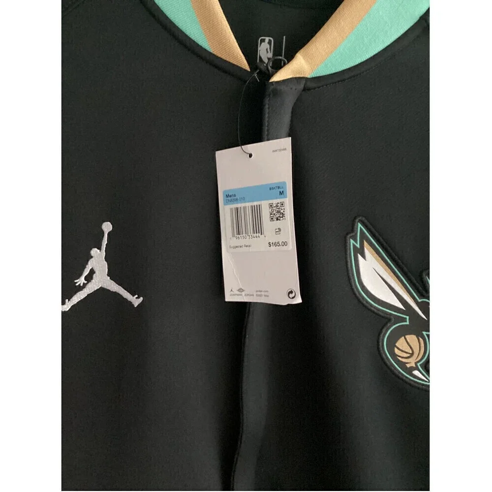 Jordan Men’s City Edition Charlotte Hornets Showtime Full Zip Jacket