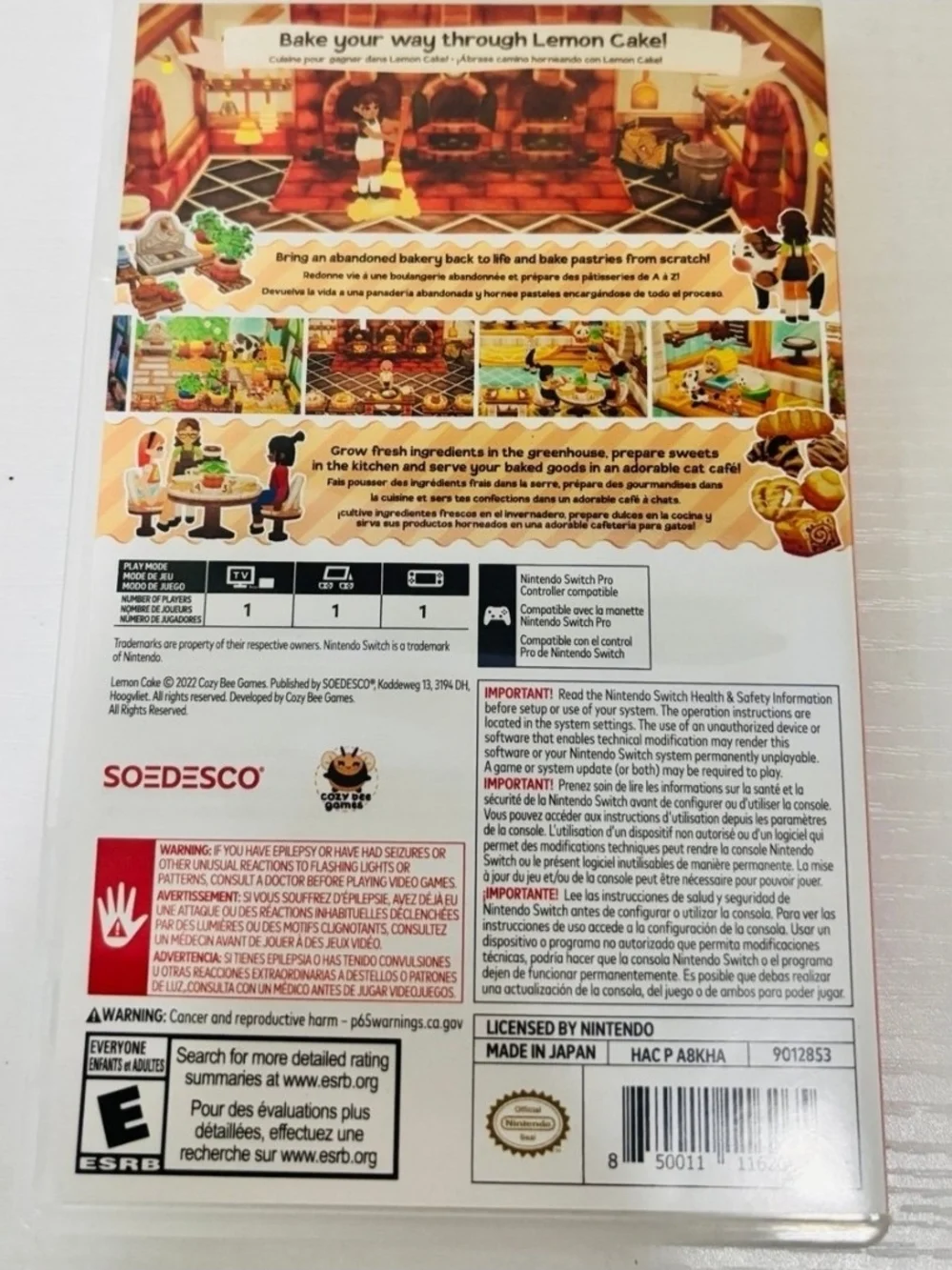 Nintendo colorful illustrated