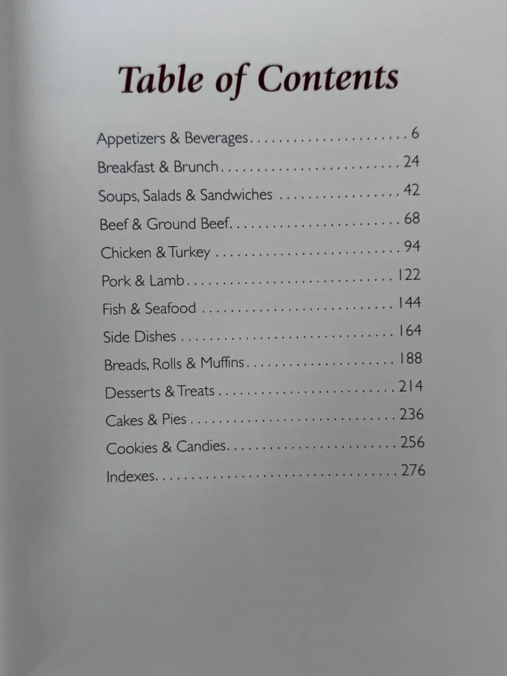 Taste Of Home Family Collection Cookbook - 2006