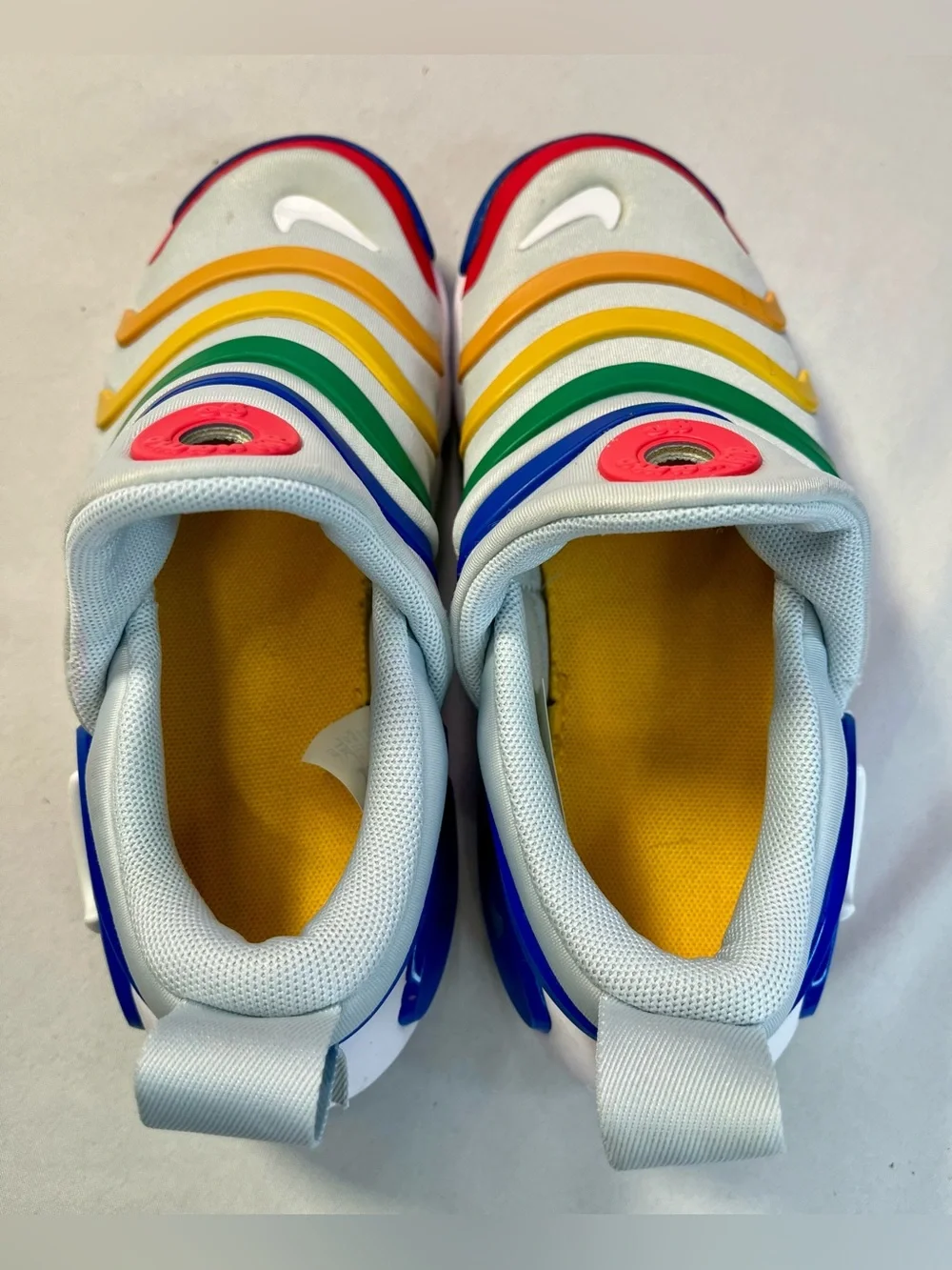 Nike Kids' Dynamo Go Flyease Shoes Sneakers Aura Multi Slip-On - 13