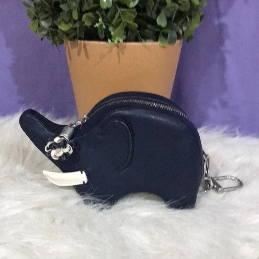 Tory Burch Elephant Coin Purse