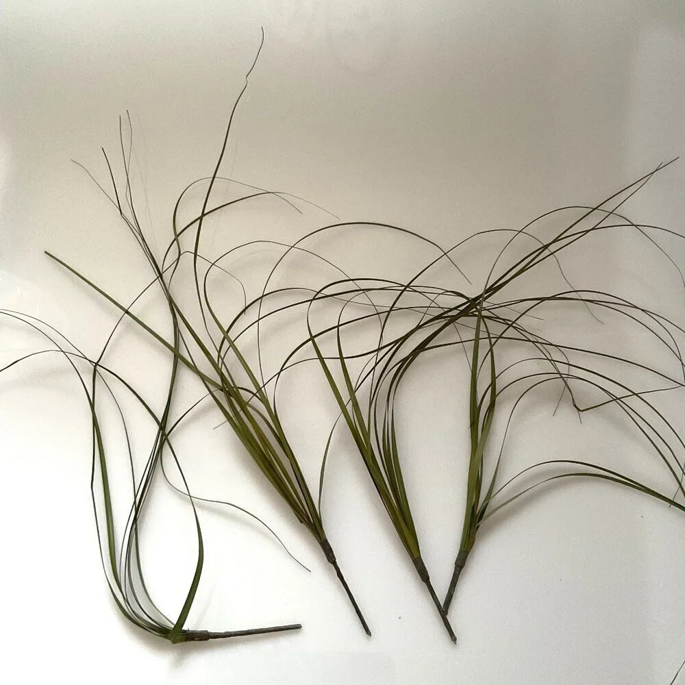 NEW DIY CRAFT BUNDLE WHEAT STALKS FAUX FEATHER GRASS STICK STEMS