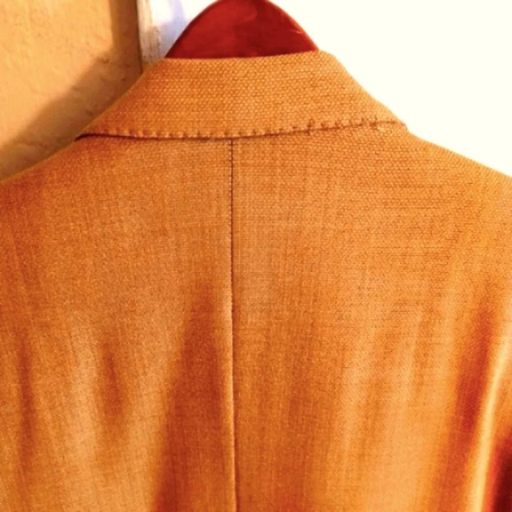 Ermenegildo Zegna Double-Breasted Sport Coat Khaki/Tan/Beige
