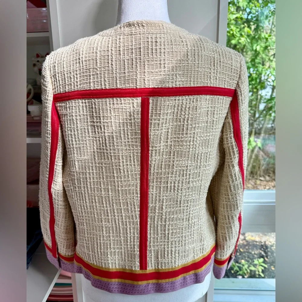 Tory Burch structured tweed