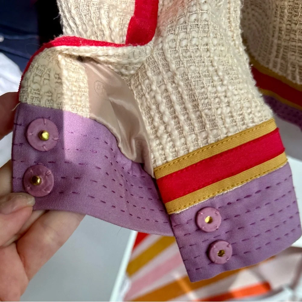 Tory Burch structured tweed