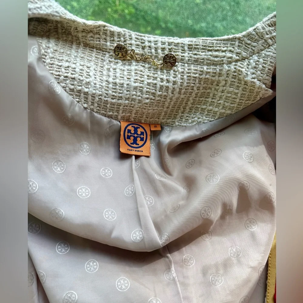 Tory Burch structured tweed