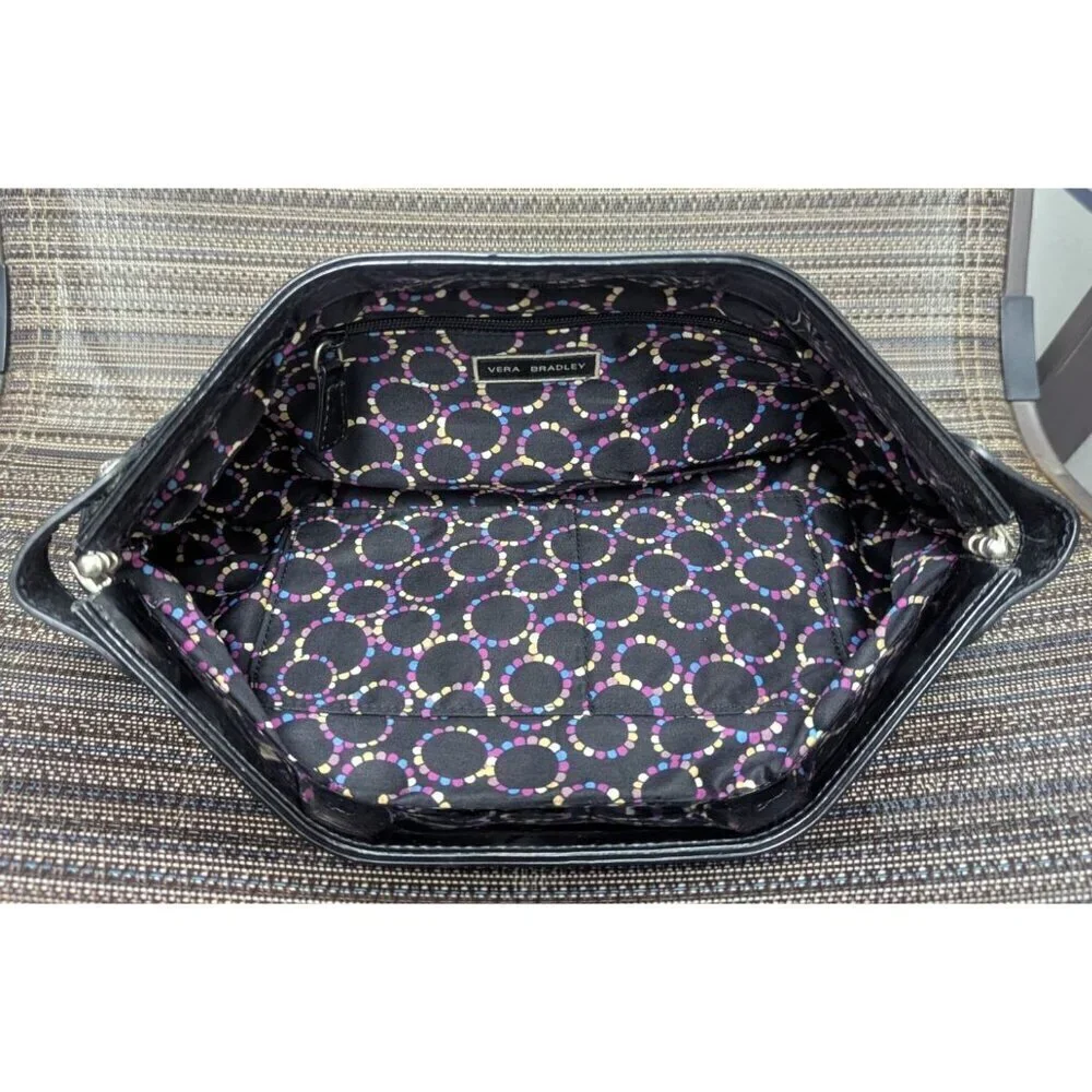 Vera Bradley black excellent patent