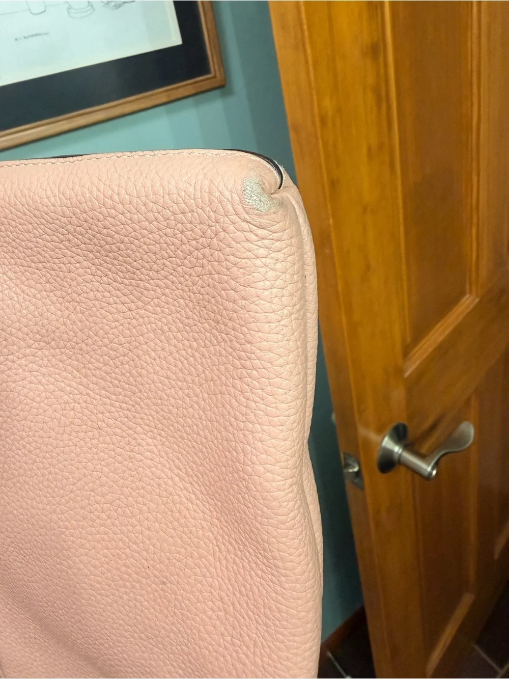 kate spade Blush Pink Pebbled Leather Crossbody