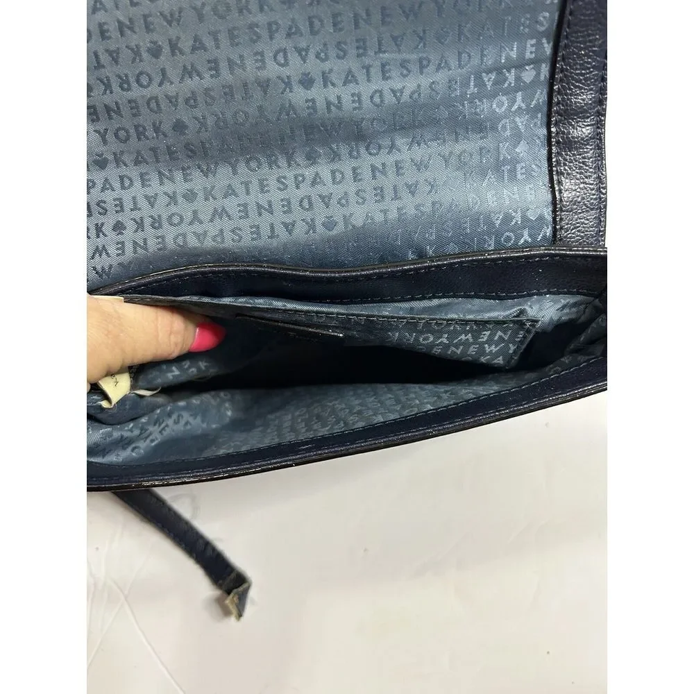 Kate Spade Blue Patterson‎ Drive Kailey Shoulder Bag READ