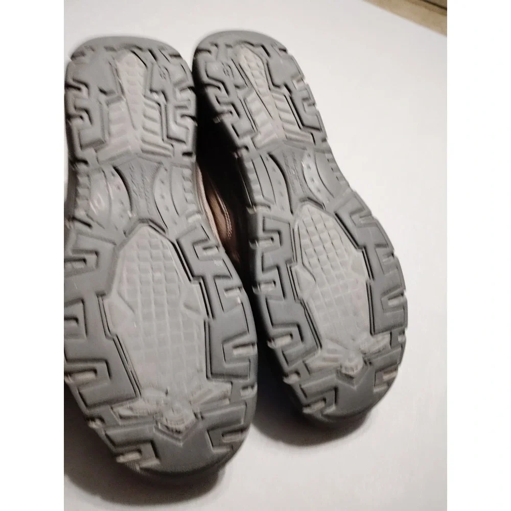 Skechers Relaxed Fit Shoes Mens Size 13 Brown Leather‎ Casual Boat Memory Foam