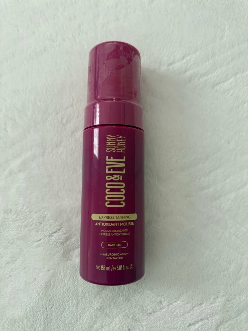Coco & Eve Sunny Honey Antioxidant Tanning Mousse - Shade Dark