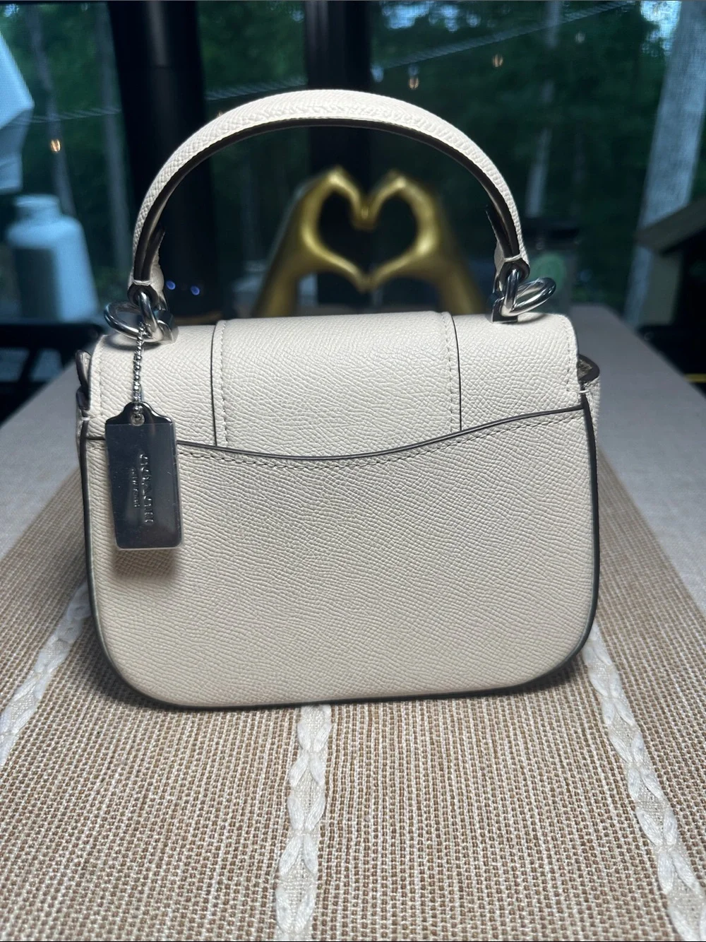 Coach compact satchel
