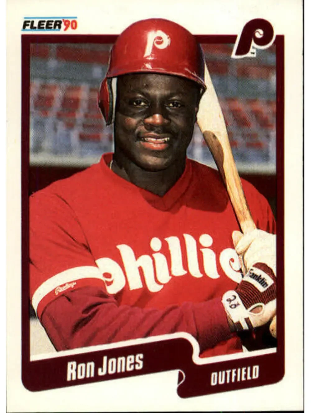1990 Ron Jones Fleer Baseball Card #563