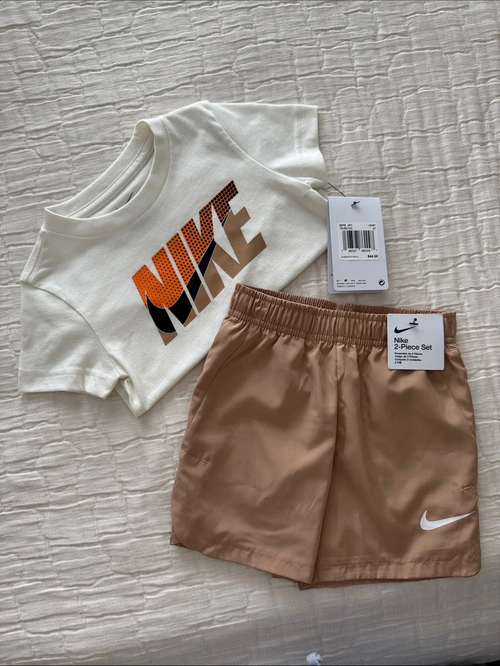 Nike white short