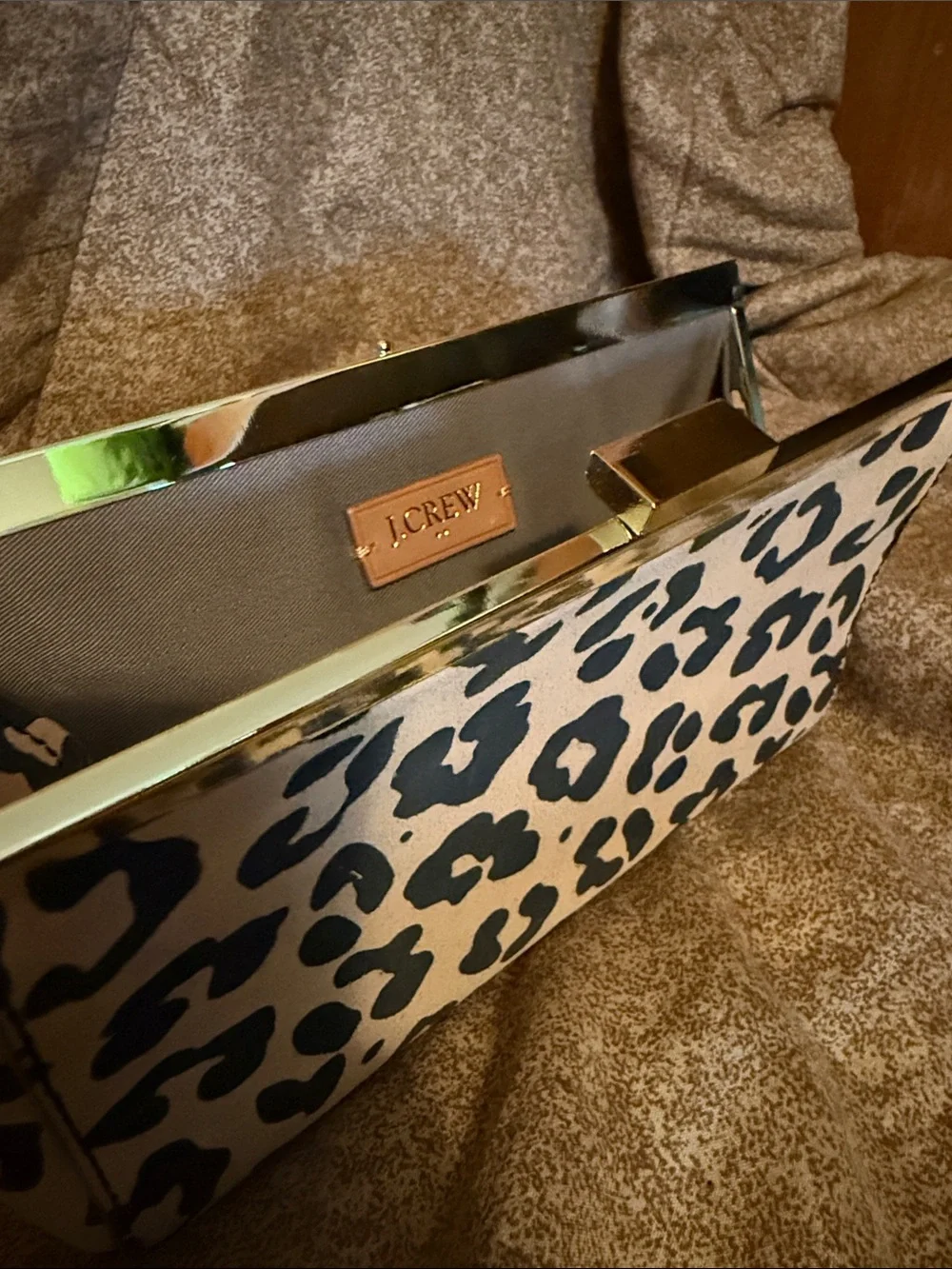 J. Crew chic leopard