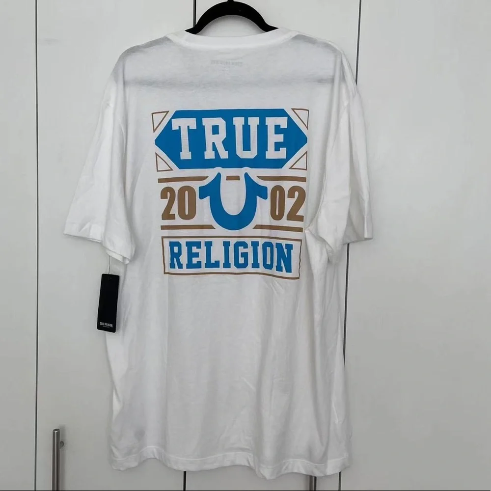 True Religion white cotton