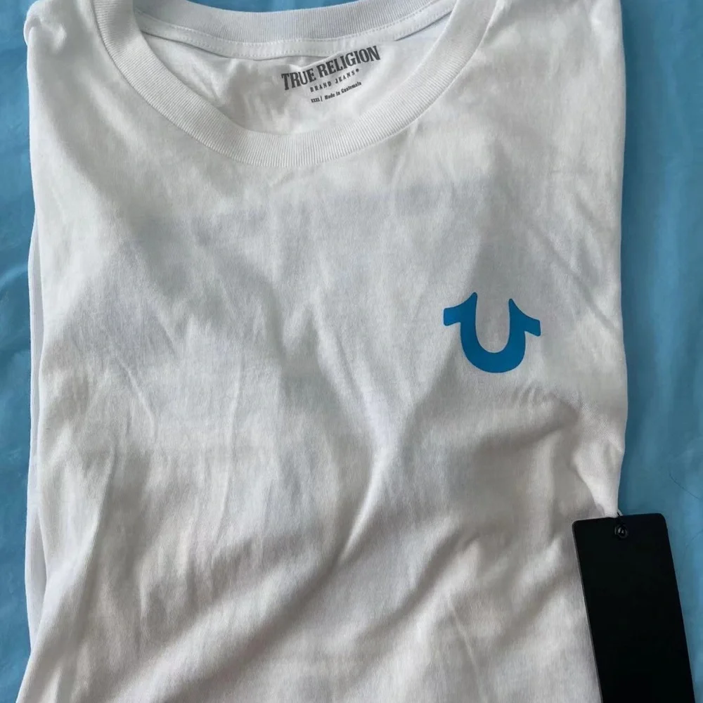 True Religion cotton tag white