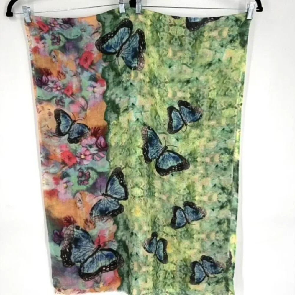 Vintage women butterfly