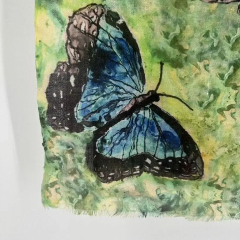 Vintage women butterfly