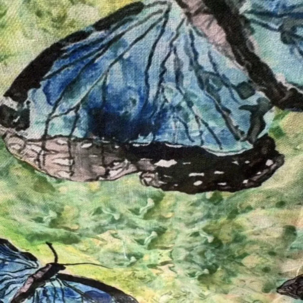 Vintage women butterfly