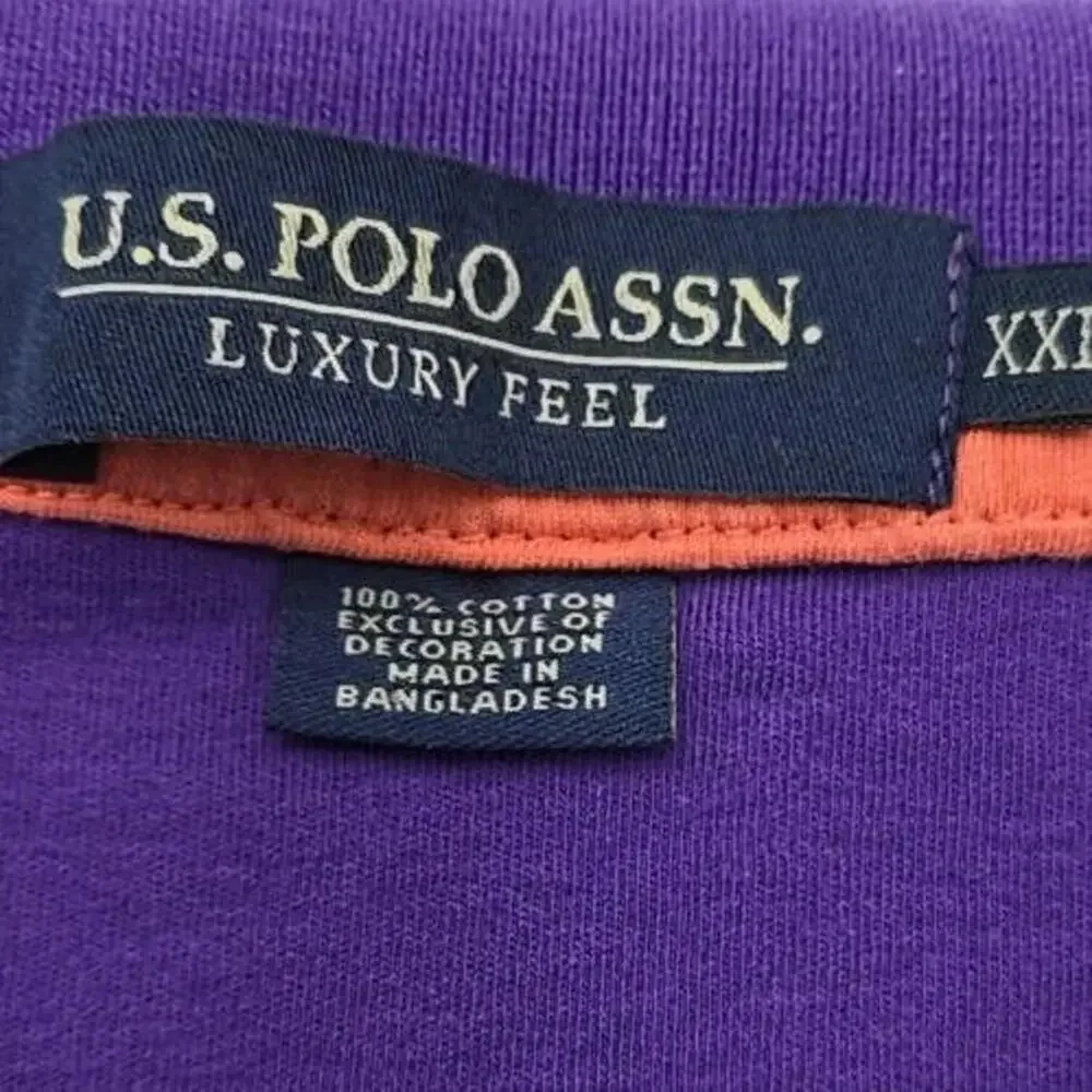 U.S.‎ Polo Assn. Luxury Mens 2XL Polo Sporty Cotton Shirt