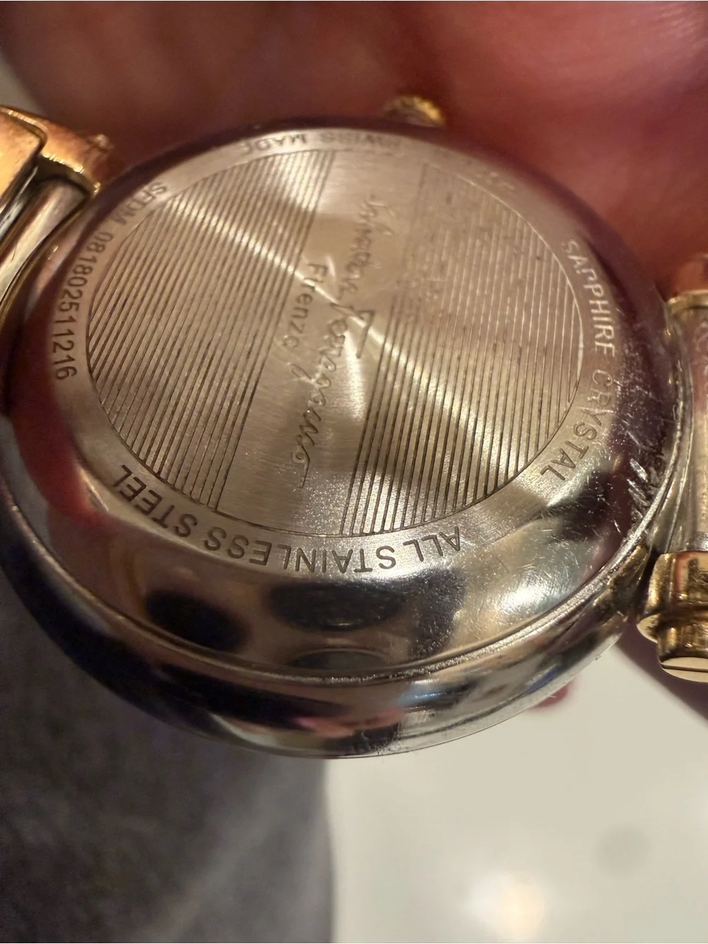 Salvatore Ferragamo stainless $1 then