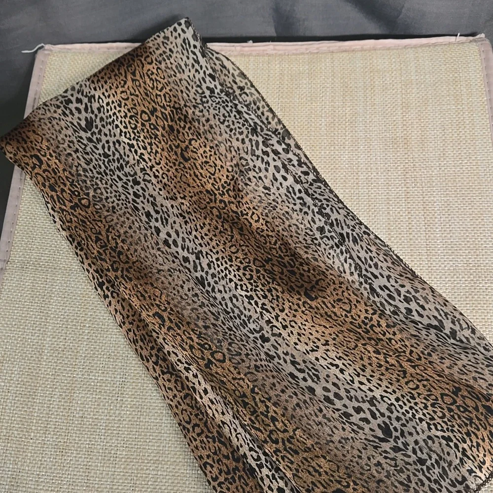 Leopard Print Scarf