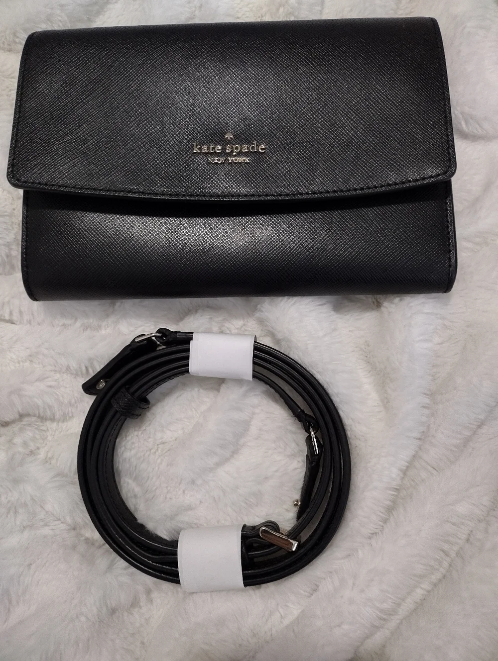 kate spade Black Crossbody Wallet Bag