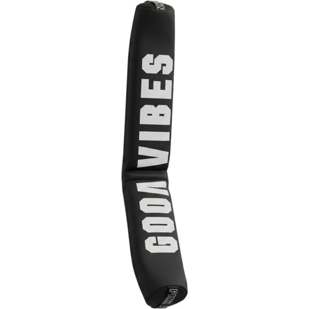 Victoria's Secret PINK Good Vibes Black Insulated Beverage Can Tube Cooler Bag