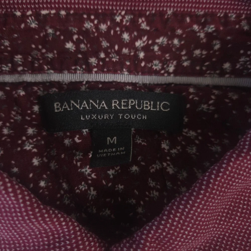 Banana Republic both shirts