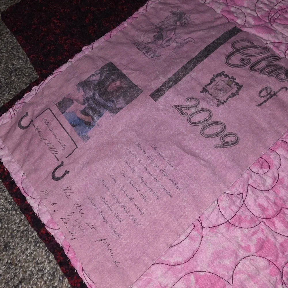 Handmade patchwork quilt