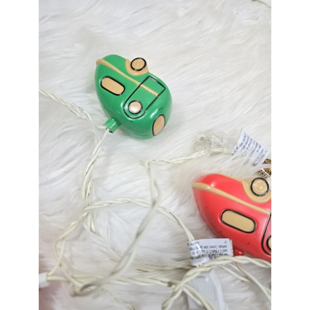 String Lights Multicolor Air Stream Camper Theme Holiday Retro 6 Feet Working