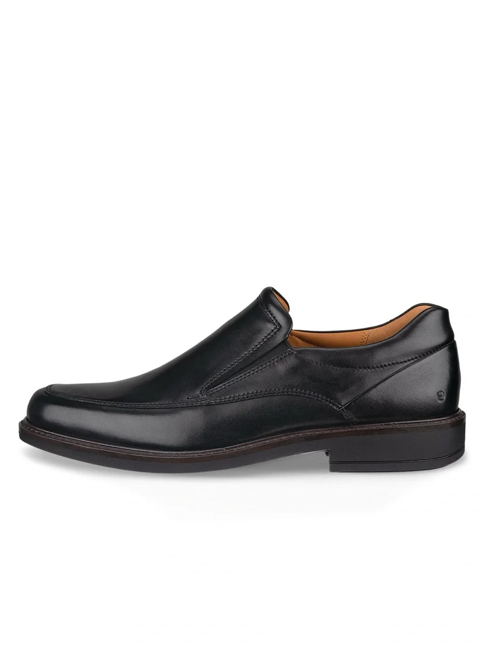 ECCO Holton Leather Slip On Shoes - Size 9