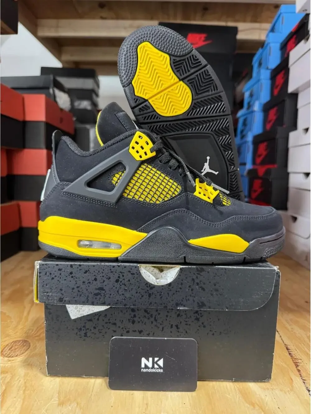 Air Jordan 4 Retro 'Thunder' 2023 DH6927-017 BRAND NEW MENS SIZE 11