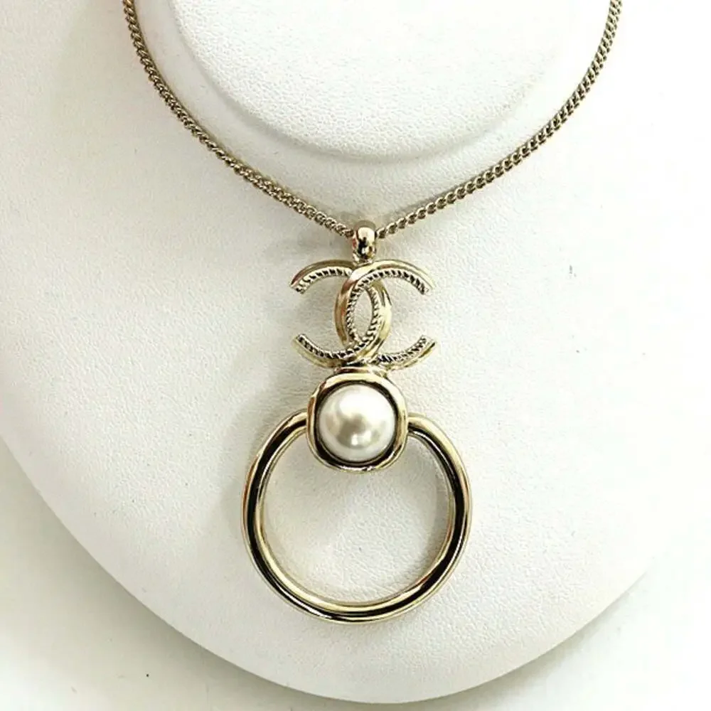 CHANEL Gold Necklace