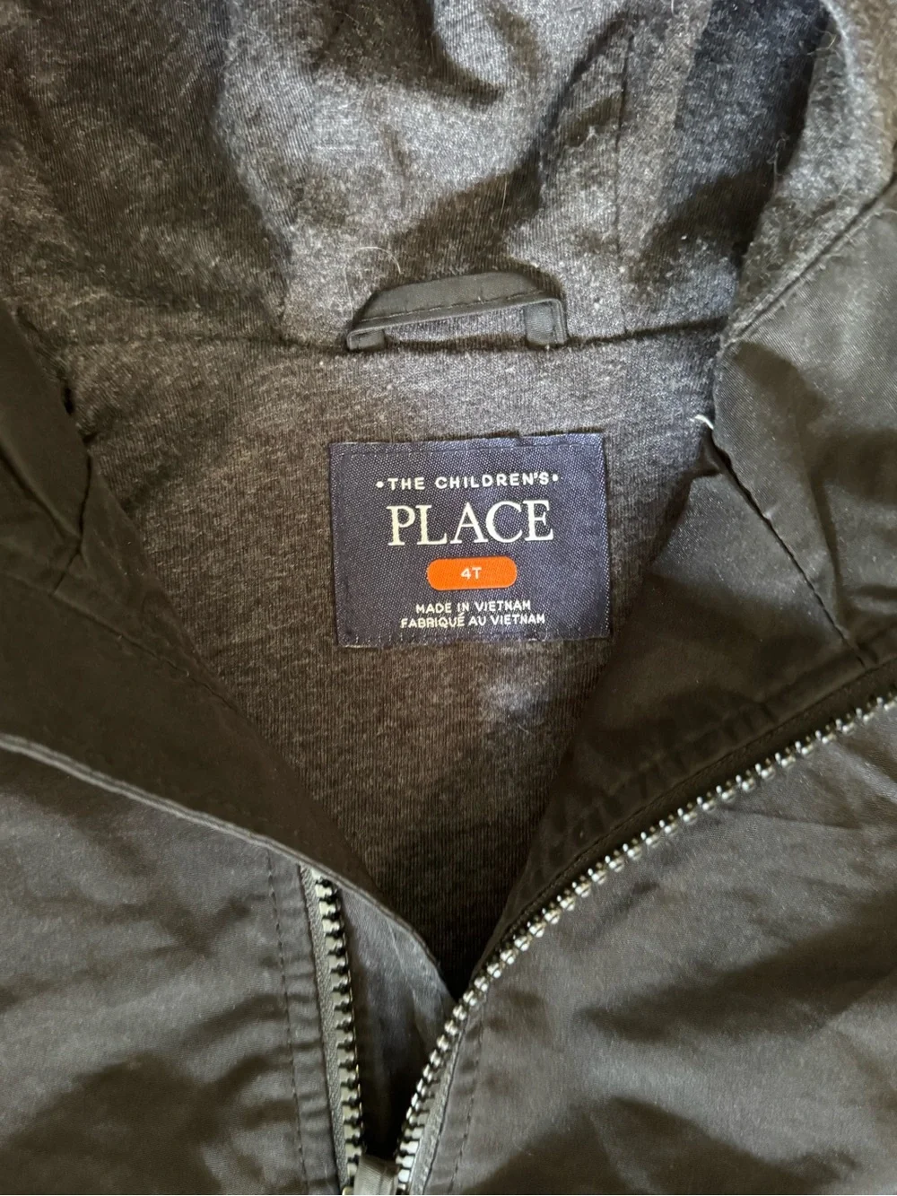 The Childrens Place black hooded