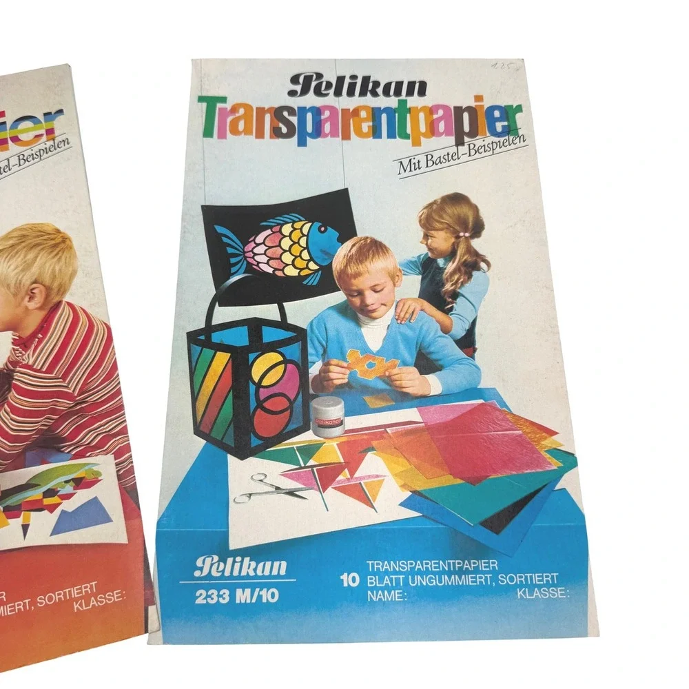 Pelikan gummed 1980s