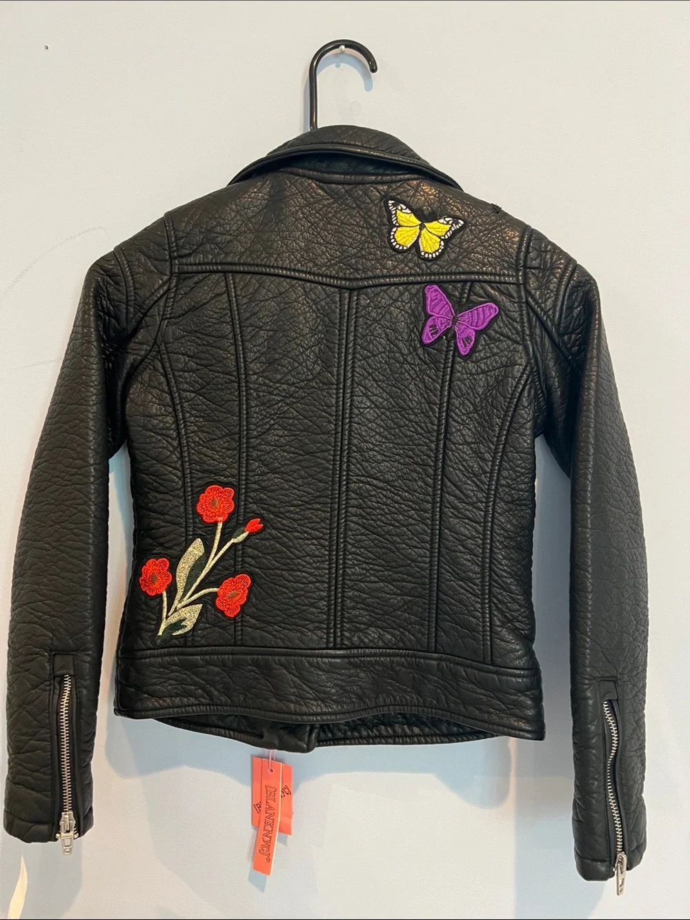 Blank NYC accents floral zip