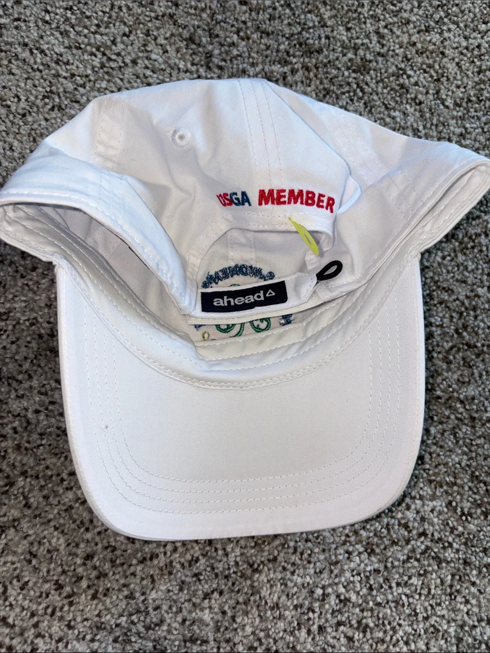 White 80th U.S. Women's Open Erin Hills Embroidered Baseball Cap