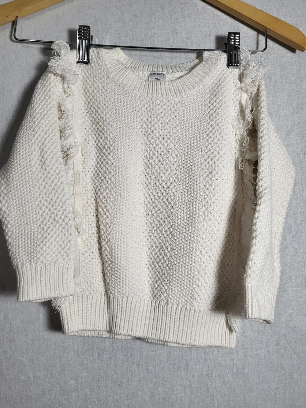 Carters cream knit