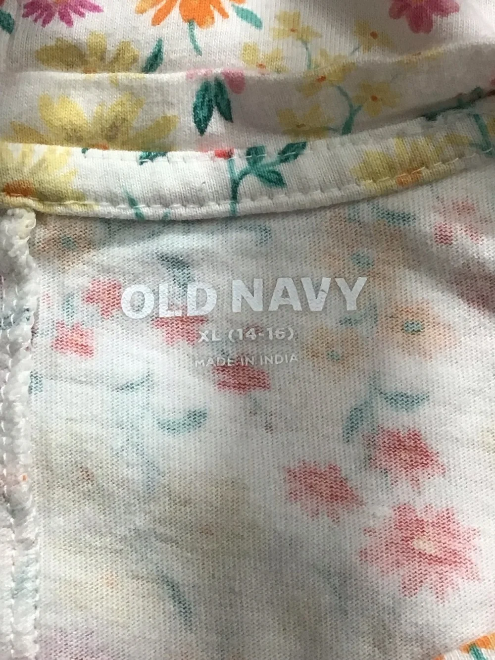 Old Navy pattern all